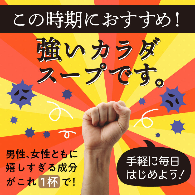 【限定クーポンで20%OFF】30食セット すごい元気カレースープ