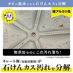 激落ちくん 石けんカスを分解する洗濯槽クリーナー　3個セット【ゲリラセール】