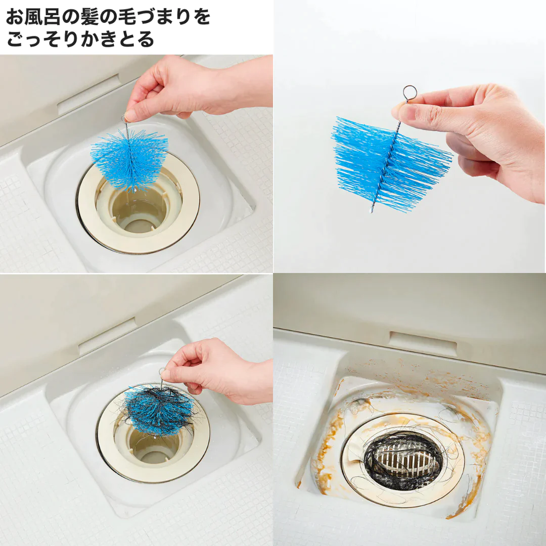 【タイムセール】[2点]コジット ごっそりお風呂のヘアキャッチ職人 3個組