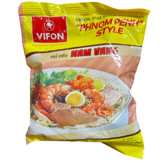 【3人シェア買いでお得】VIFON プノンペンライスヌードル 60g 5袋 HU TIEU NAM VANG VIFON 60g 5goi
