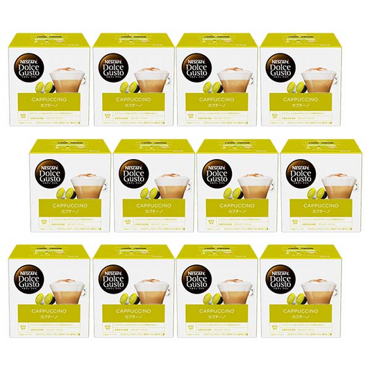 ネスカフェ ドルチェグスト 専用カプセル カプチーノ ×12箱【3?4営業日以内に出荷】【送料無料】ネスレ ネスカフェ コーヒー ホットコーヒー