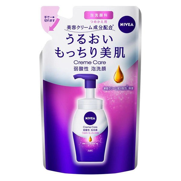 【おまけ付き！】NIVEA（ニベア） クリームケア弱酸性泡洗顔 つめかえ用 130ml 花王