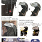 【horo4.ブラック】 自転車 チャイルドシート レインカバー 通販 カバー 後ろ 子供乗せ 子供 日よけ 防寒 雨除け 雨よけ 撥水 はっ水 日焼け 対策 ほこりよけ horo! ホロ シェル型レインカバー
