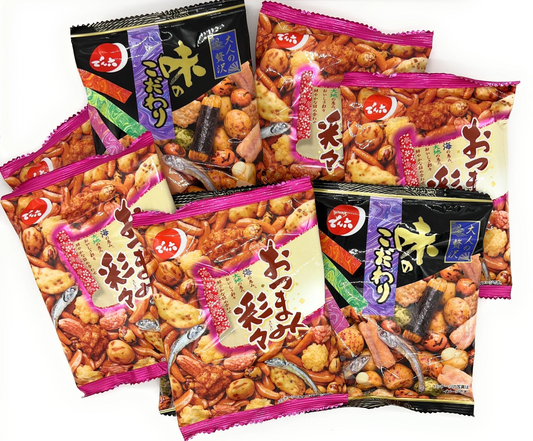 お試し 8袋 でん六 おつまみ彩々 味のこだわり アソート 豆菓子 おつまみ