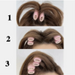【パープル】前髪カーラー クリップ 2個セット くるん くるりん ヘアカーラー 巻き髪 クリップ付