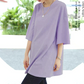 ビッグシルエットTシャツ（ラベンダー/LL～3Lサイズ)