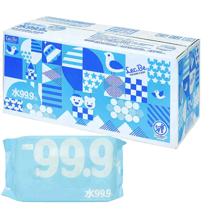純水99.9％ ベビー用 ふんわり おしりふき 80枚×20個 (1,600枚)【限りなく水に近く肌にやさしい】日本製【最安値に挑戦】【ゲリラセール】