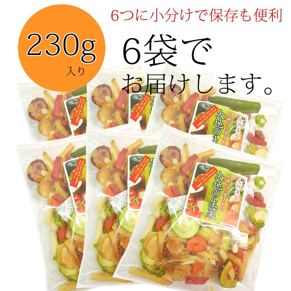 230g×6セット15種類の野菜チップス 1380g