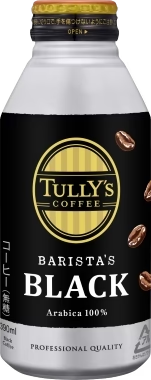 TULLY’S COFFEE BARISTA’S BLACK タリーズコーヒー バリスタズブラックボトル缶 390ml×48本
