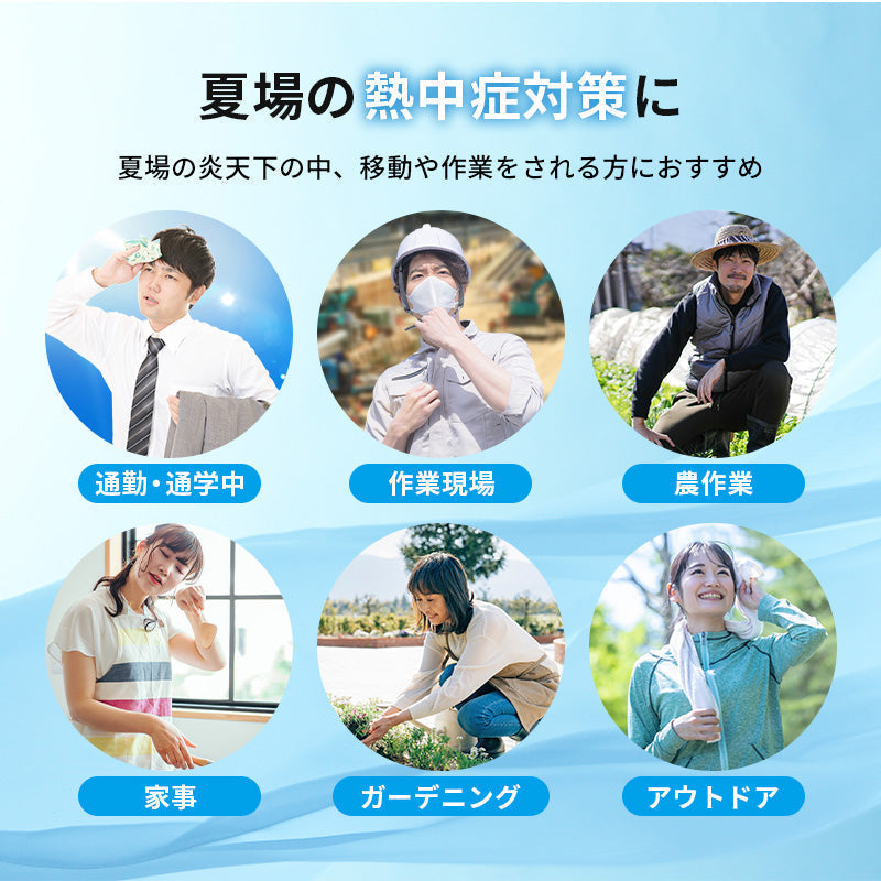 ベルトファン TOHO [RELICIA] ハンズフリーベルトファン RLC-BF60 最大14時間 携帯扇風機 腰掛扇風機 首掛扇風機 ポータブルファン ミニ扇風機 モバイルバッテリー 6000mAh アウトドア レジャー 屋外 PSE認証