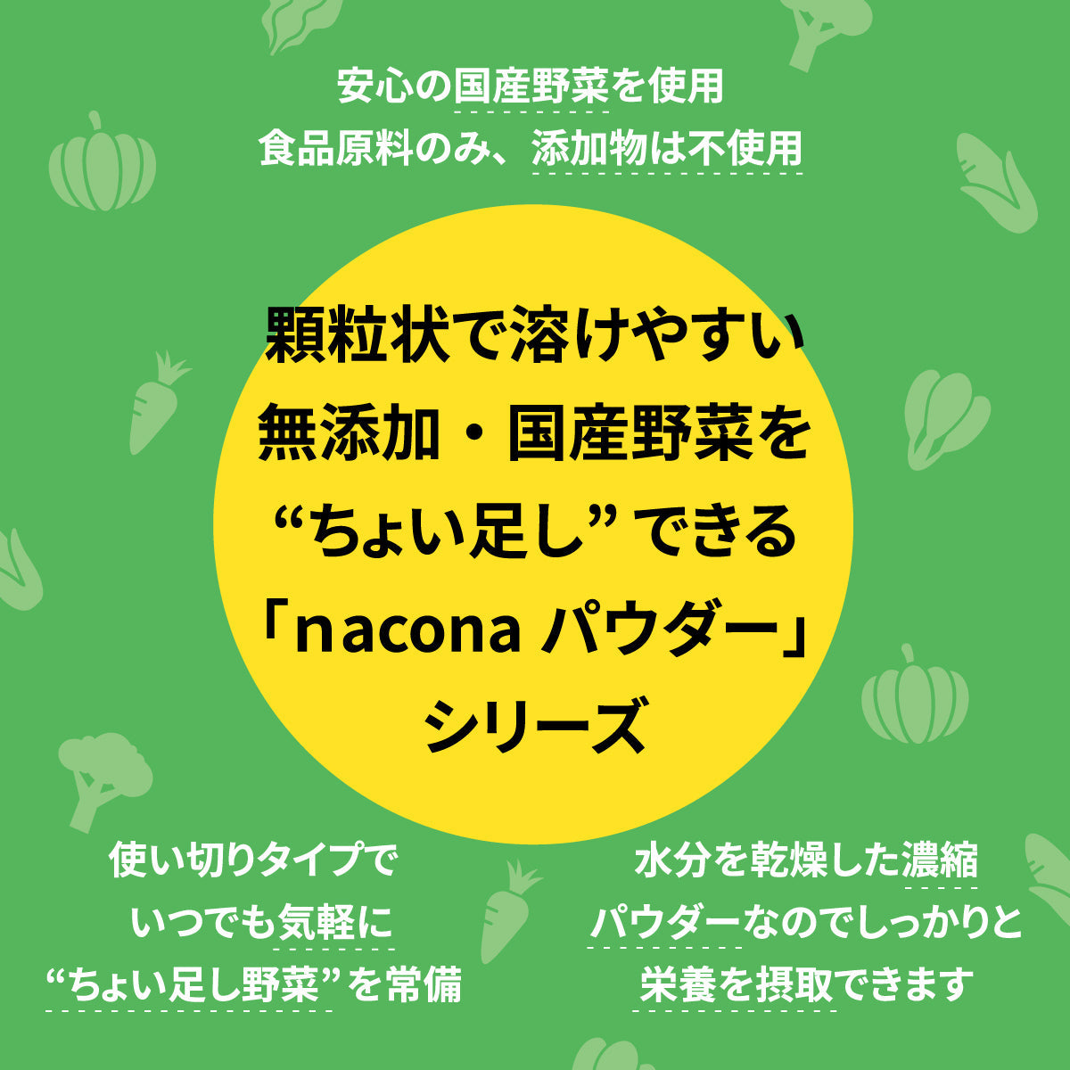 naconaパウダー　アソートボックス