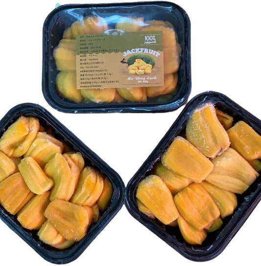 【3人シェア買いでお得】ベトナム産 冷凍ジャックフルーツ剥き身 450g/パック MIT DONG LANH VIET NAM 450g/hop (1hop)