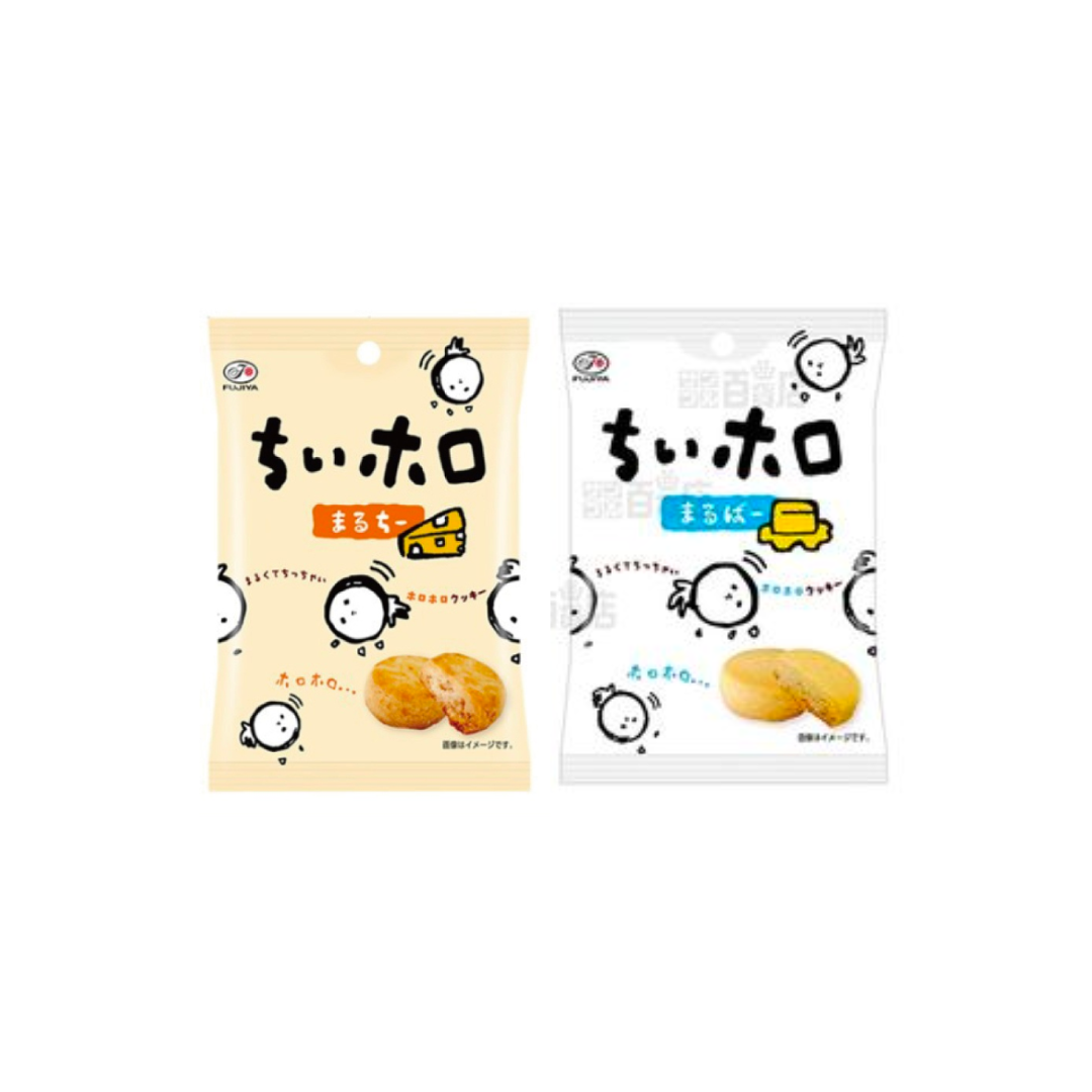 [2種計60袋]不二家 ちぃホロ まるちー 43g／まるばー 43g