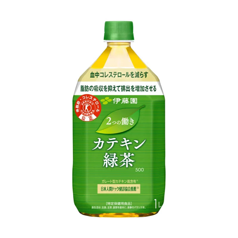 【トクホ】２つの働きカテキン緑茶1000ml×12本
