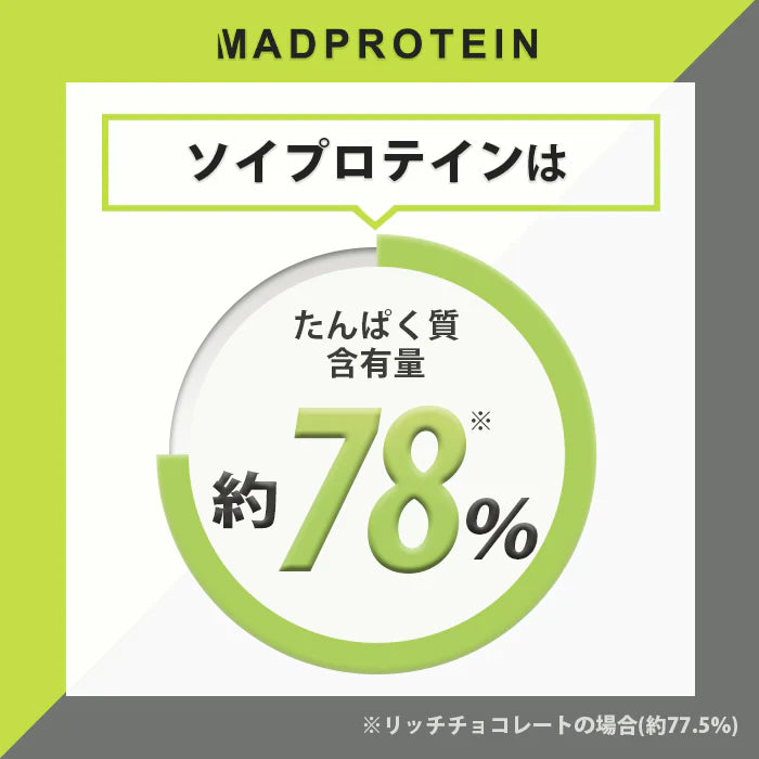 ソイプロテイン 1kg リッチチョコレート 人工甘味料不使用 フレーバー