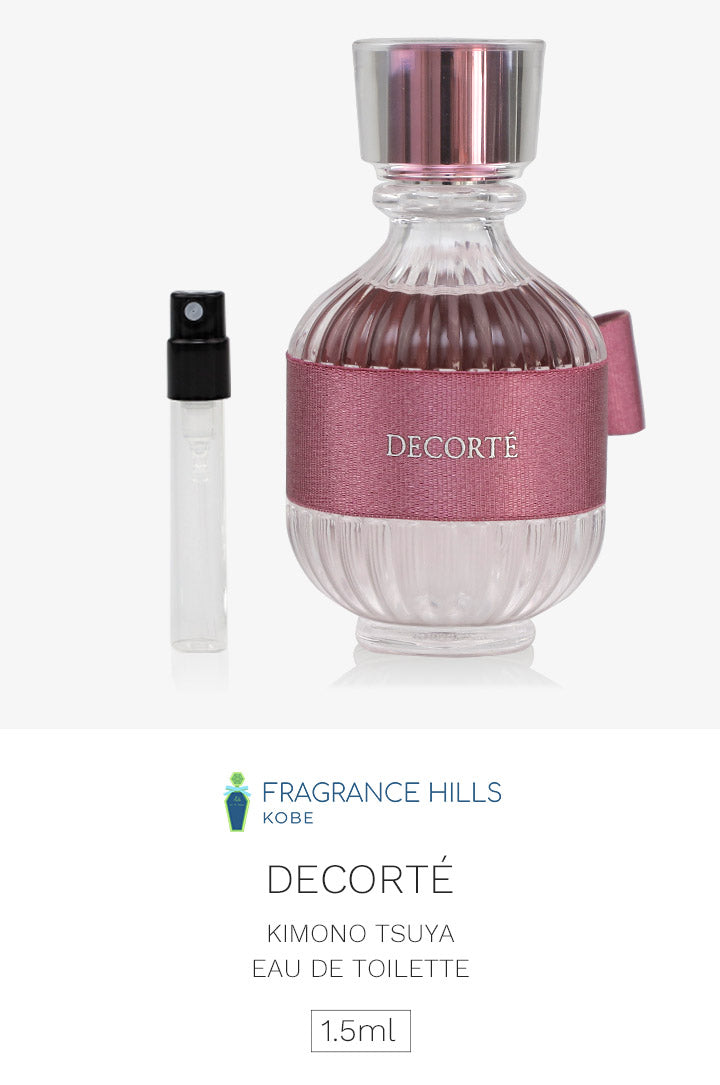 コスメ デコルテ [ネコポス] キモノ ツヤ DECORTE オードトワレ 香水 お試し 1.5ml アトマイザー ミニ香水