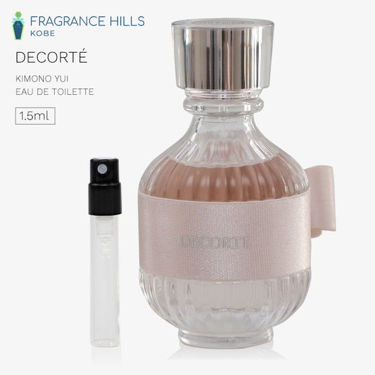 コスメ デコルテ [ネコポス] キモノ ユイ DECORTE オードトワレ 香水 お試し 1.5ml アトマイザー ミニ香水