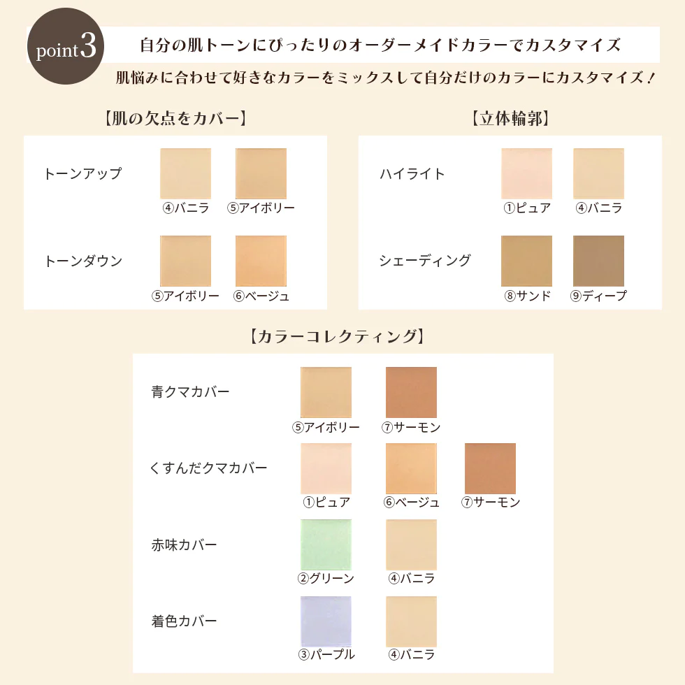 デイジーク コンシーラー パレット プロコンシーラーパレット dasique クマ シミ ニキビ跡 赤み くすみ ハイライト シェーディング 9色  韓国 送料無料
