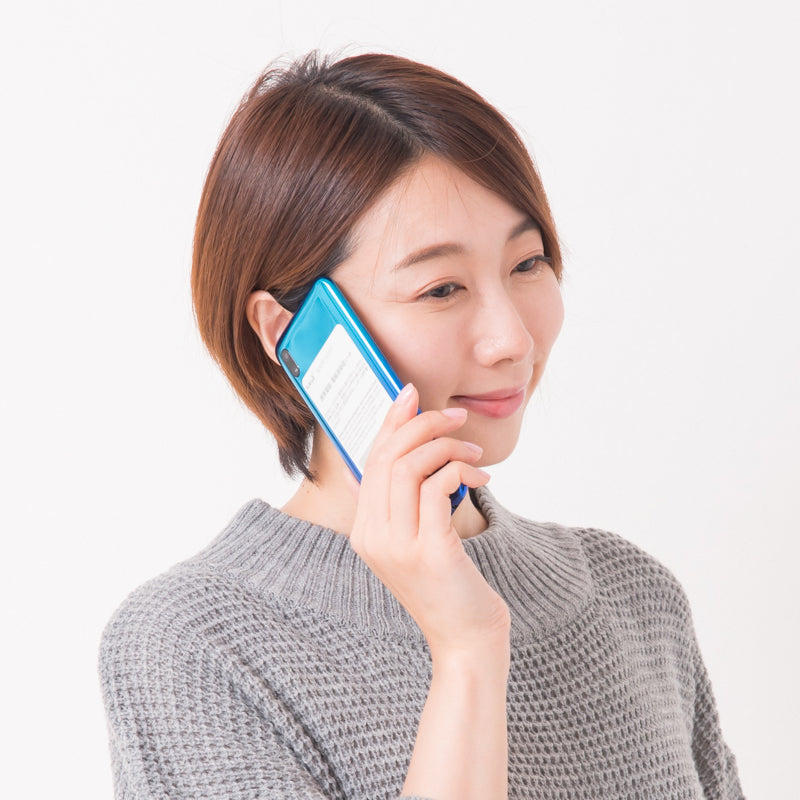 【5人シェア買いでお得】ホワイト 日本製 電磁波防止シート 反射でなく吸収！ 360度 最大90%吸収 スマートフォン用