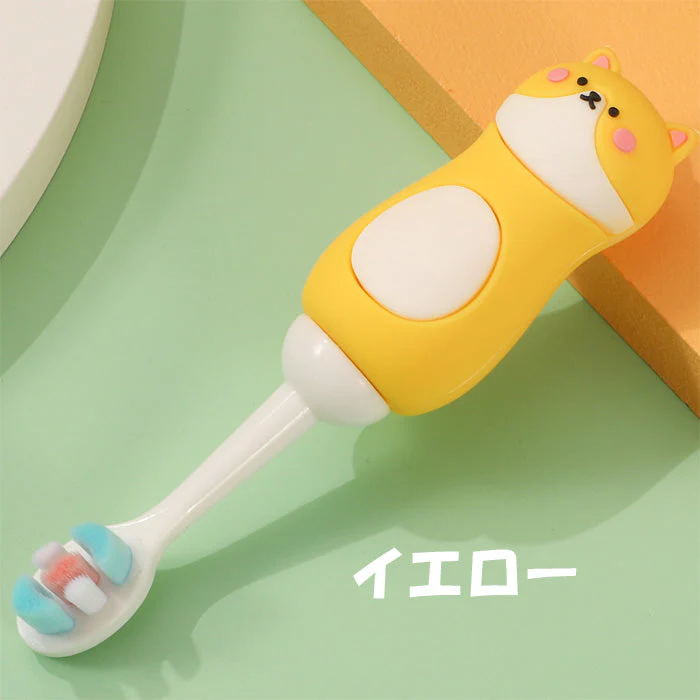 歯ブラシ　動物柄　かわいい アニマルハブラシ 子供用 ビッグ キャップ付き 動物 アニマル キッズ ケース付 歯磨き 歯ブラシ はみがき まとめ買い 保育園 こども キッズ 子ども ベビー