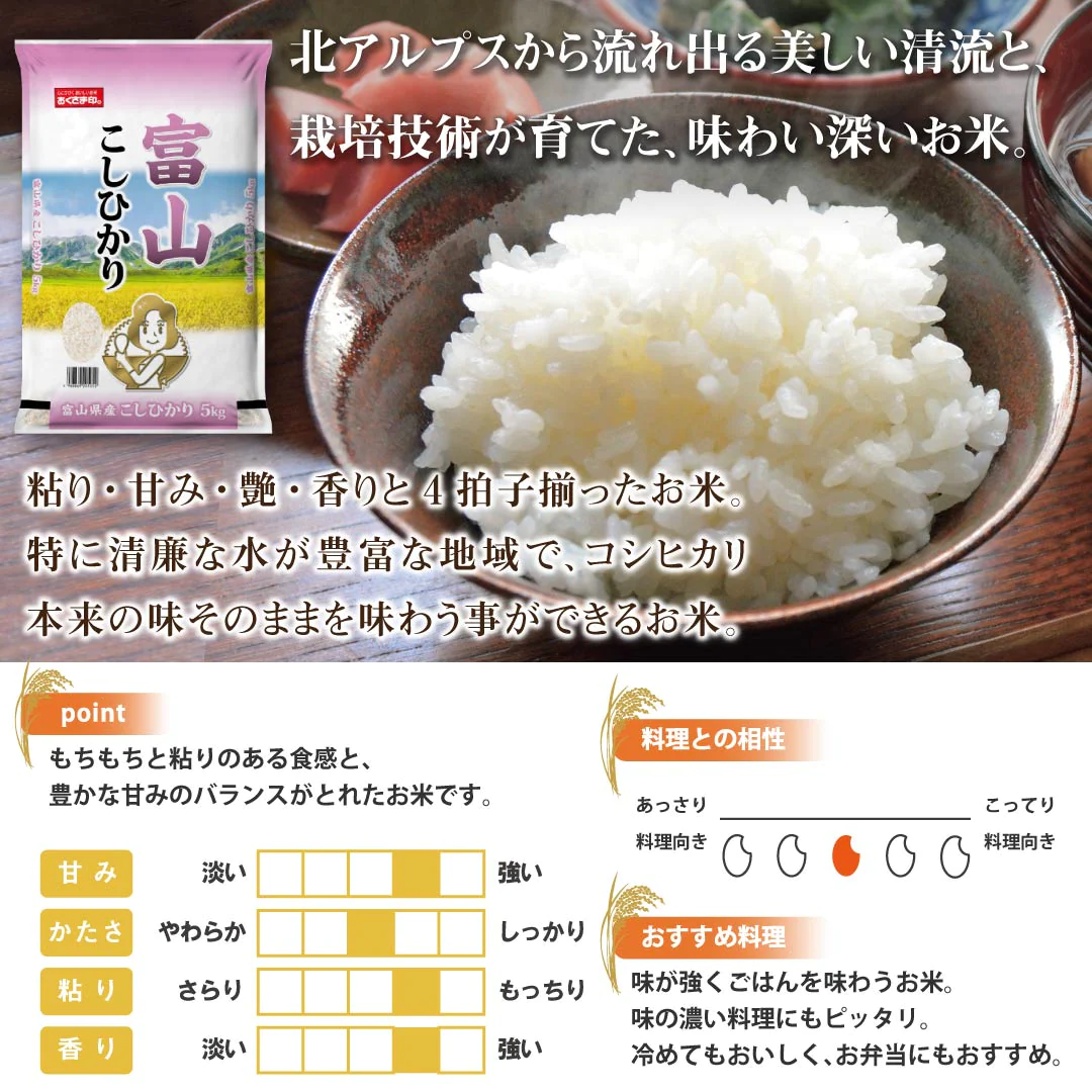 米 富山県産 こしひかり 10kg (5kg×2) 令和5年産 新米 お米 白米 おくさま印 国産 食品 ギフト 引っ越し 挨拶 出産 内祝い 母の日 父の日 お中元 お歳暮 結婚 快気 還暦 香典返し 寒中 暑中見舞い お年賀 送料無料
