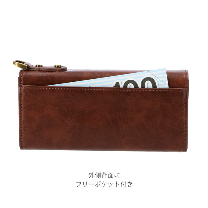 【キャメル・長財布】 長財布 メンズ ブランド 通販 おしゃれ かぶせ シンプル ロングウォレット 大容量 多収納 小銭入れあり 合成皮革 フェイクレザー ICカード カードポケット 取り外し DEVICE crass