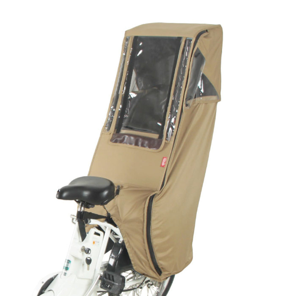 【ベージュ・後ろ乗せカバー】 レインカバー 自転車 後ろ 通販 Dスタイル02 D-5RD2 スイートレインカバー チャイルドシート ヘッドレスト 後ろ用 リア 後 子供乗せ 後用 おしゃれ 自転車専用 自転車アクセサリー