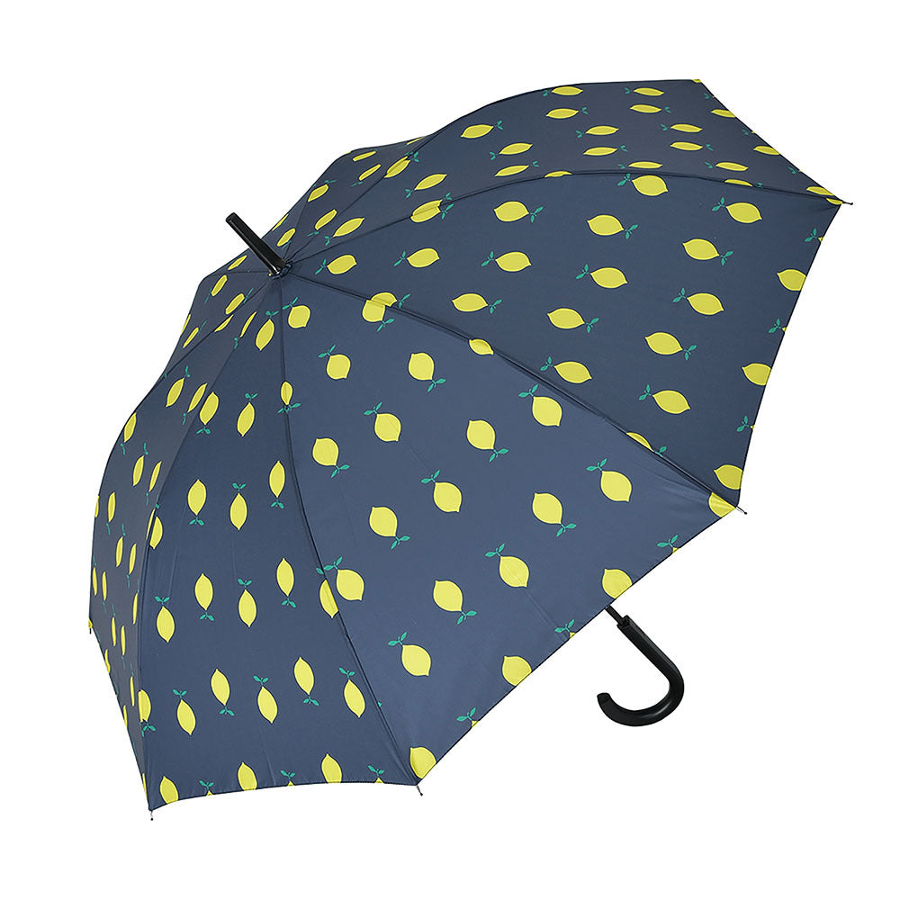 【Lemon・長傘】 ダンケ Danke 長傘 通販 軽量 晴雨兼用 雨傘 日傘 傘 かさ UV 紫外線カット 撥水 抗菌 ユニセックス スタイリッシュ おしゃれ ギフト プレゼント