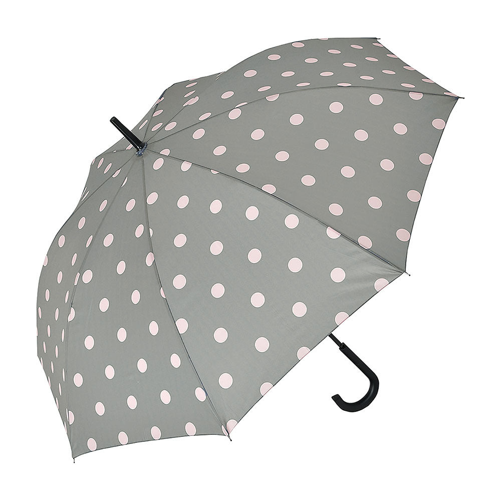 【PinkDot・長傘】 ダンケ Danke 長傘 通販 軽量 晴雨兼用 雨傘 日傘 傘 かさ UV 紫外線カット 撥水 抗菌 ユニセックス スタイリッシュ おしゃれ ギフト プレゼント
