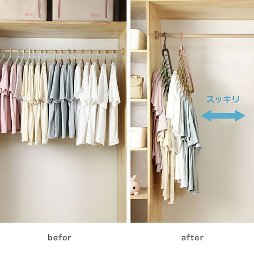 ハンガー ハンガー掛けハンガー 9穴 5個セット グレー 洋服 自宅 業務用 衣類収納 洋服掛け ラック スタイルハンガー 干す 北欧 クローゼット 収納 簡単 レトロ クラシック 物干しハンガー 物干し バスタオル タオルケット