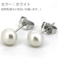 パールピアス1点＋プレゼント1点　合計2点入 開店記念SALE    母の日 プレゼント 女性 彼女 セールお徳プレゼント　アクセサリー メンズ レディース 天然パール ピアス 真珠 金属アレルギー対応
