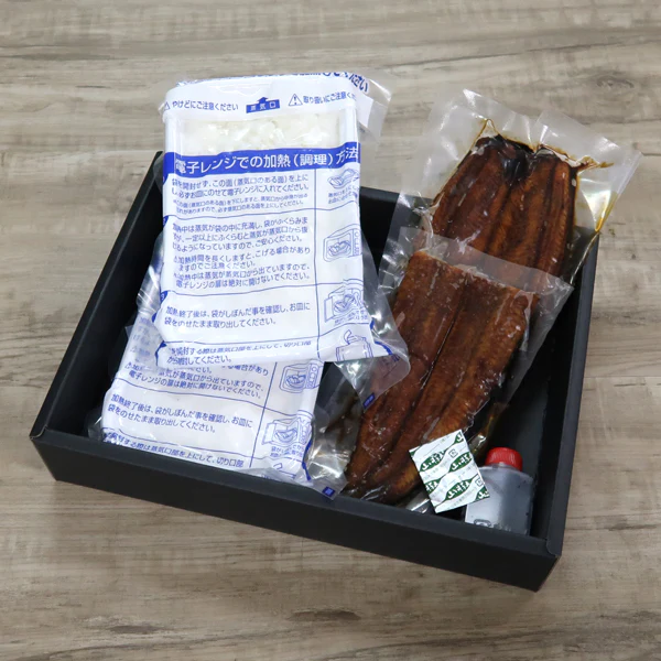 【三河産特上鰻】うなぎ蒲焼 魚沼ごはん 鰻(大サイズ) 1尾/カット2枚