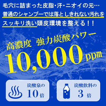 【髪のプロが作った医薬部外品シャンプー】サロン専売品  薬用スキャルプシャンプー3本セット/濃密炭酸泡シャンプー 育毛 薄毛 増毛の気になる方へ 美容室専売品 プロ様