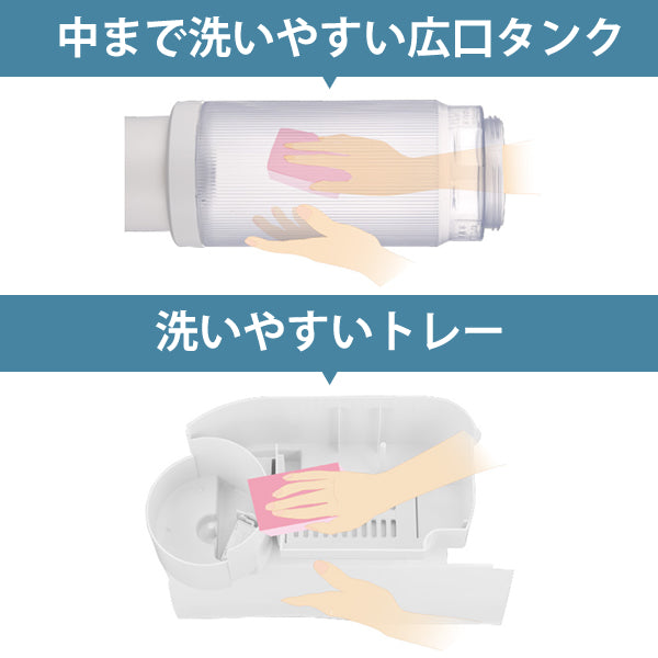SHARP (シャープ) プラズマクラスター加湿機 プレミアムホワイト [HV-L30-W]