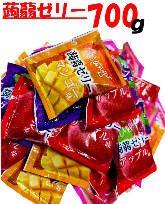 【毎日1週間100グラム！】こんにゃくゼリー 700g(約34袋)