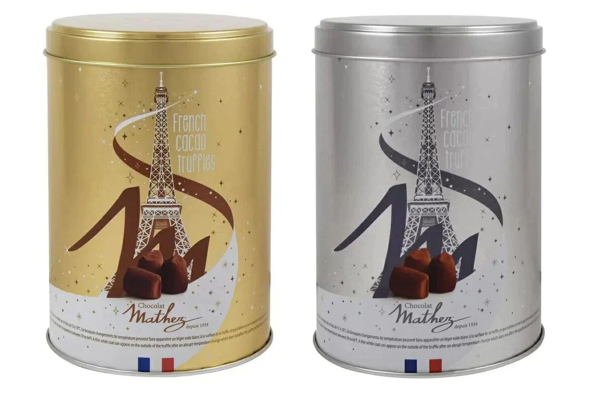 【2缶セット】【送料無料】マセズ チョコレート Mathez トリュフ トリュフチョコレート フランス製 チョコ 【1缶500g×2缶セット】【バレンタイン】 お徳用 プレゼント　コストコ通販【送料無料】＃8