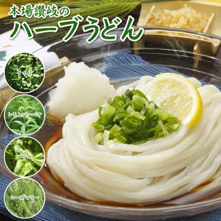 【100円シェア買い】本場讃岐うどん ハーブうどん 200g 送料無料 4種のハーブ(タイム・レモンバーベナ・バジル・ローズマリー)を麺に練りこんだ本場讃岐うどん 五色台ハーブ園 ハーブ うどん 讃岐うどん ポスト投函便での配送(代金引換-後払い不可・着日指定不可)【半生麺】【並麺】【ご新規さんとシェア買い】