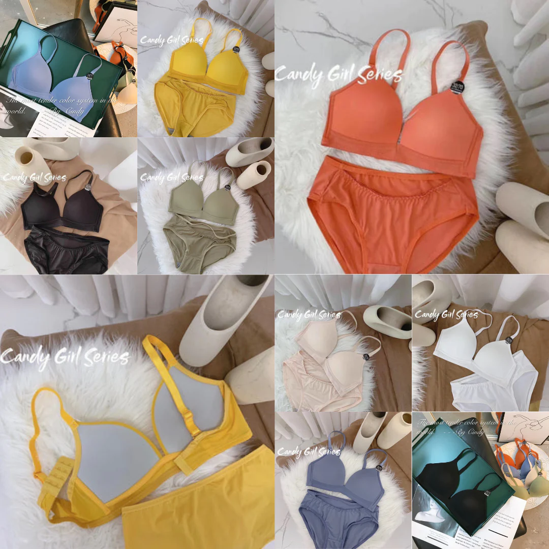 【100セット限定】［38/85AB ブラ&ショーツセット 2セット入］超盛れるブラジャー 下着 上下セット  ブラセール【ゲリラセール】