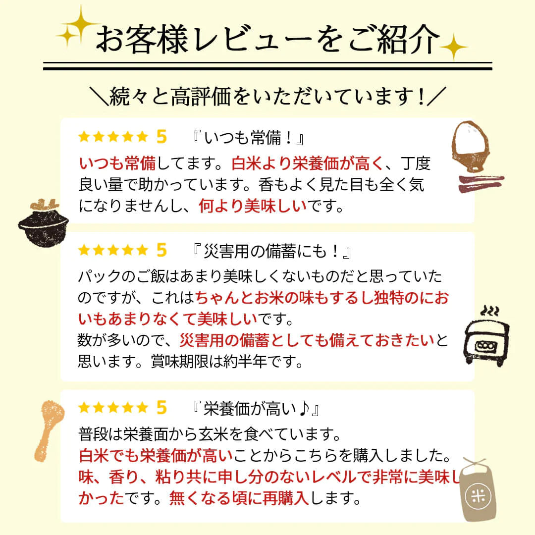 ご飯パック 金賞健康米 36個セット (180g×3個×12セット) お米 ごはん おくさま印 食品 レンジで簡単 温めるだけ レトルト ギフト 引っ越し 挨拶 出産 内祝い お中元 お歳暮 結婚 還暦 お年賀 送料無料