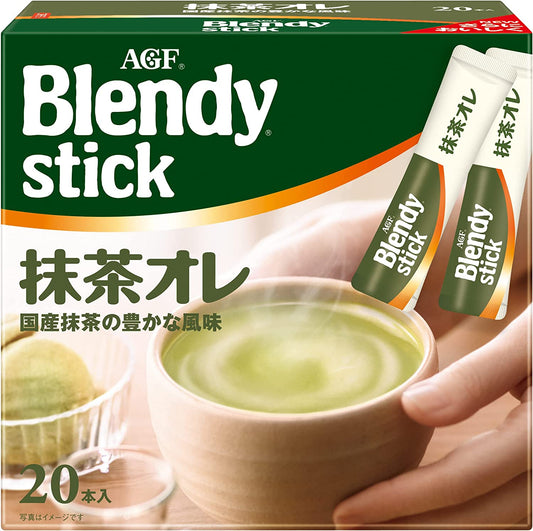 【おまけ付き！】バラ売り AGF ブレンディ スティック 抹茶オレ 20本 バラ売り