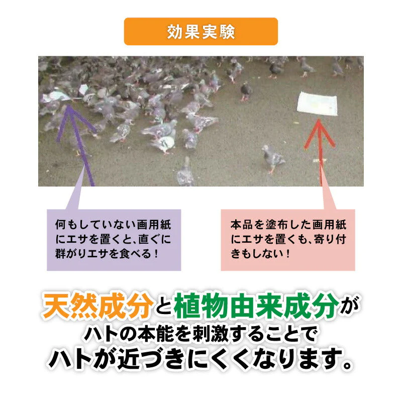 日本製 人畜無害のハト用忌避剤「アッチッタ」2枚入り ハト 駆除 はと  はと用忌避剤 ハト用忌避剤 天然成分 害獣 簡単設置 鳩駆除 害鳥忌避 ハト避け 除け はと退治 忌避剤