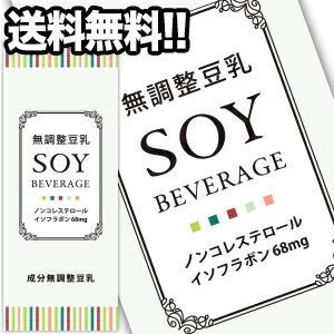 無調整豆乳 SOY BEVERAGE [ソイ ビバレッジ] 200ml紙パック×72本[24本×3箱]［賞味期限：2022年10月1日］北海道・沖縄・離島は送料無料対象外【2〜3営業日以内に出荷】【送料無料】豆乳 無調整