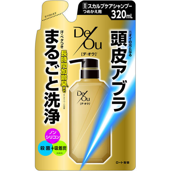 【おまけ付き！】ロート製薬 ROHTO デ・オウ 薬用スカルプケアシャンプー つめかえ用 [320mL]