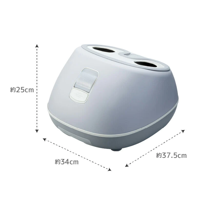 フットスチーマー ドウシシャ MOMiLUX おうちdeスパ ODS-2201 フットバス 足浴 足浴器 フットケア かかとケア 温泉気分 血行促進 リラックス 冷え性 むくみ 対策 プレゼント