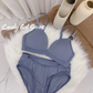 【50セット限定】［36/80AB ブラ&ショーツセット 2セット入］ 超盛れるブラジャー 下着 上下セット 可愛い ショーツ 刺繍レース ノンワイヤー痛くない自胸で谷間復活ナイトブラ 下着 セクシー ブラショーツセット ブラセール【ゲリラセール】