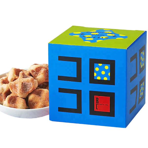 コロコロワッフル キューブ 10箱セット(プレーン5箱・ストロベリー5箱) ワッフル型 クッキー【ゲリラセール】