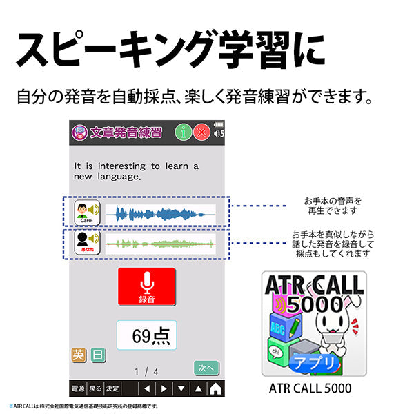 電子辞書 Brain(ブレーン) 高校生(ハイレベル) ネイビー系 [PW-S1-K]