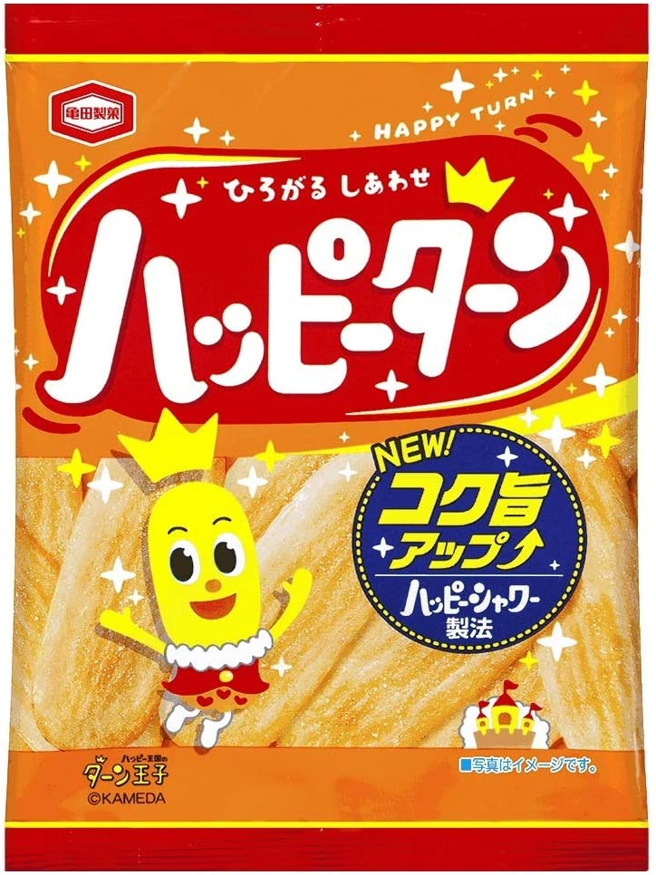 亀田製菓 ハッピーターン 32g 6袋セット