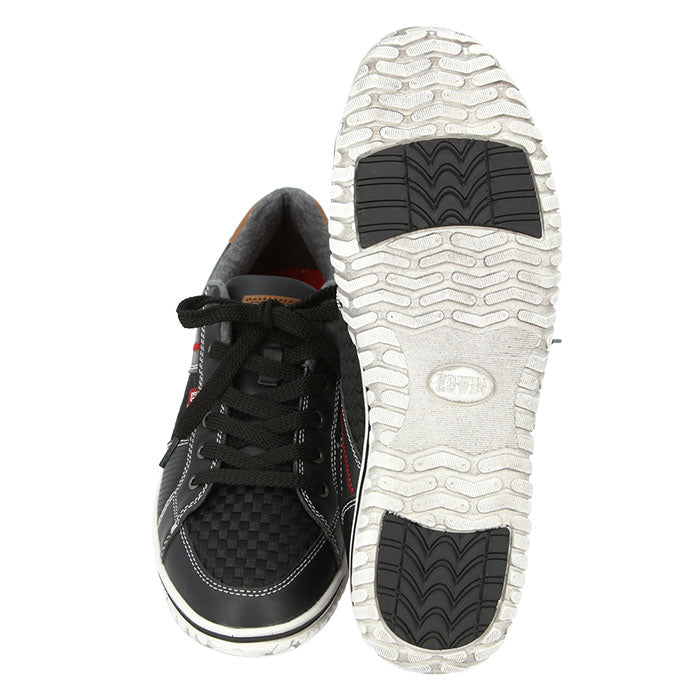 【WHITE・26.5cm】 EDWIN スニーカー メンズ 通販 白 黒 通学 おしゃれ エドウィン 靴 7528 軽量 軽い カップインソール 歩きやすい 疲れにくい シンプル カジュアル ローカット シューズ