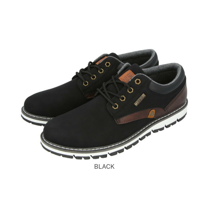 【BLACK・25.5cm】 エドウィン スニーカー 通販 edwin 靴 防水 シューズ メンズ カジュアル ローカット 防滑シューズ 紳士靴 ブラウン ブラック ネイビー レザー 調 おしゃれ 25 26 27 28 cm 敬老の日